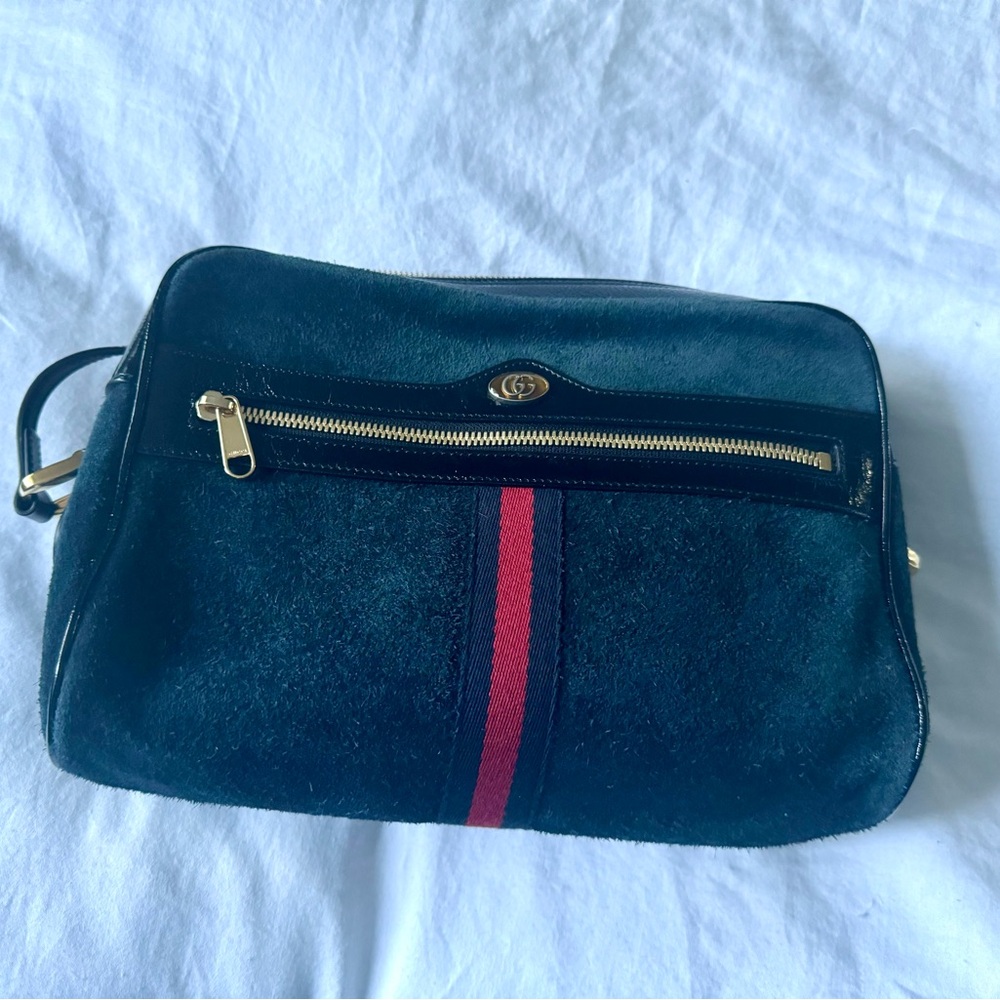 Gucci Ophidia Crossbody in navy blue